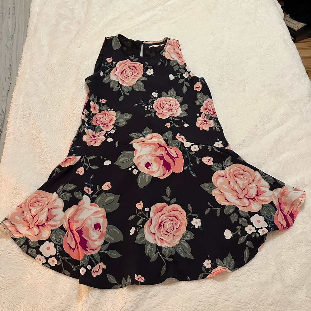 C&E Floral Mini Dress | Size M